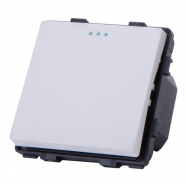 Ключ за стълбищно осветление/ лихт бутон модул -БЯЛ Ключ за стълбищно осветление/ лихт бутон модул -БЯЛ